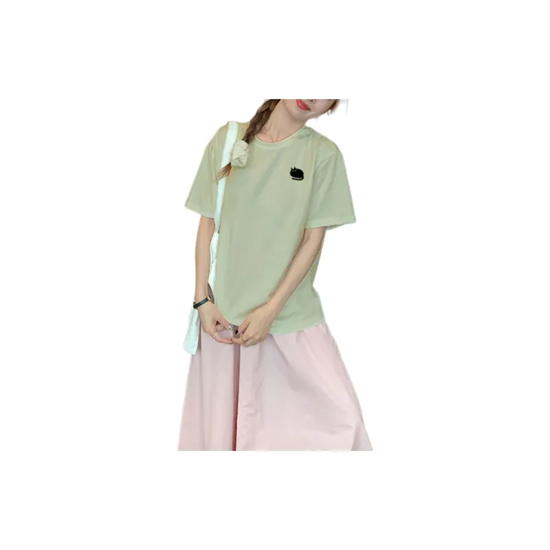 Weixi T Shirt Women's Light Pea Green-2