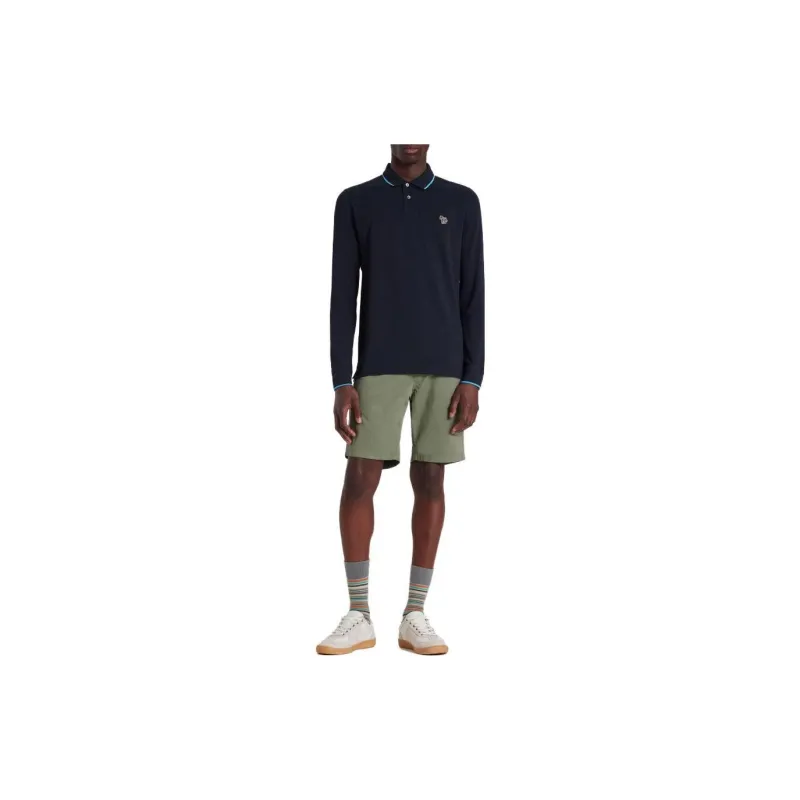 Paul Smith Polo Shirts Men Marine Blue-2