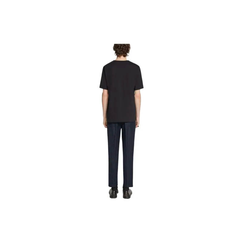 DRIES VAN NOTEN SS24 Casual Pants Men's Midnight Blue-2