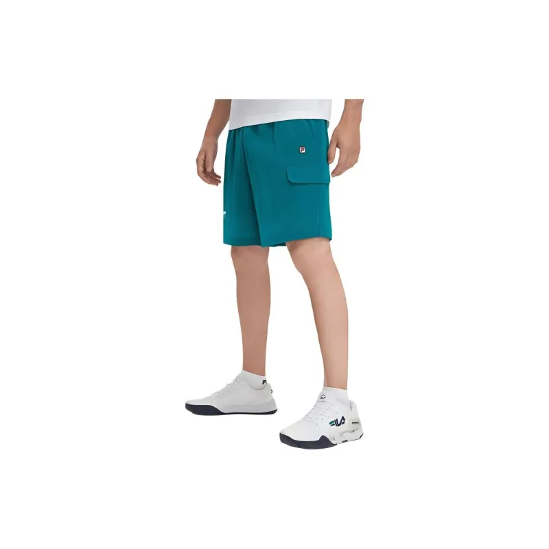 FILA Casual Shorts Men Resilient Aqua Green-3