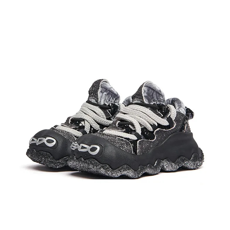 KEDDO Paint Is Not Dry Low Top Chunky Sneakers Women's-2