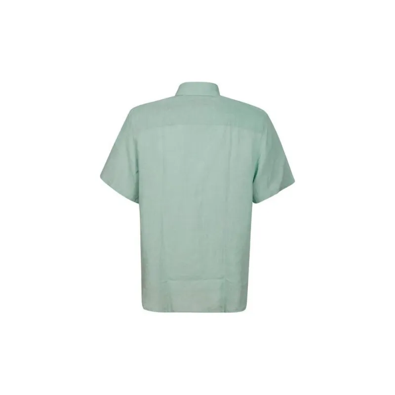 A.P.C . Buttoned Short Sleeved Shirt-1
