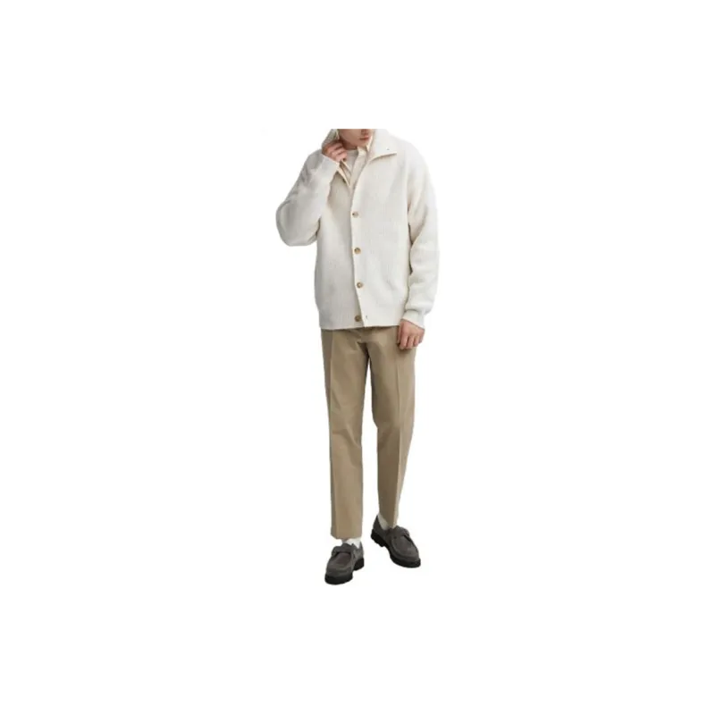 UNIQLO Casual Pants Men Beige-2
