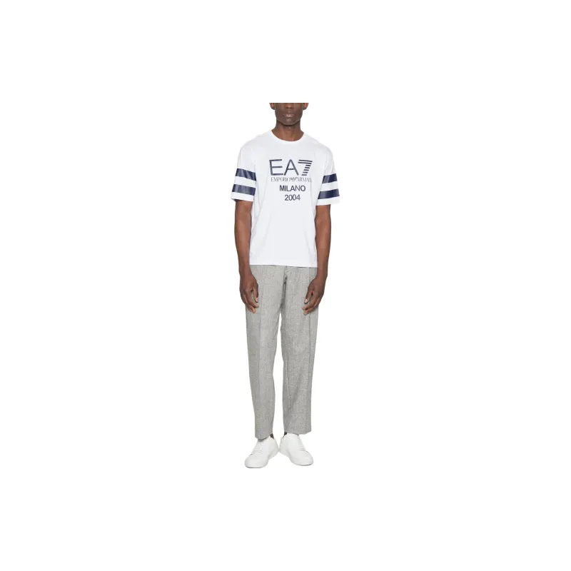 EMPORIO ARMANI EA7 SS23 T Shirt Men's White-1