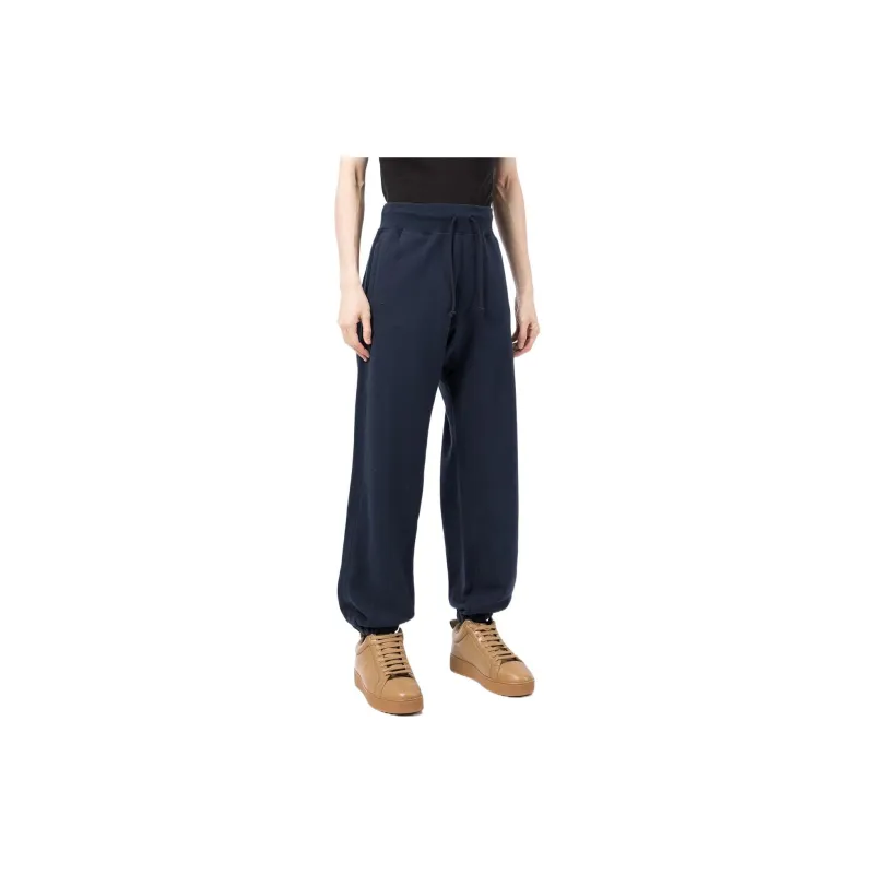 UNDERCOVER Logo embroidered Drawstring Cotton Track Pants-3
