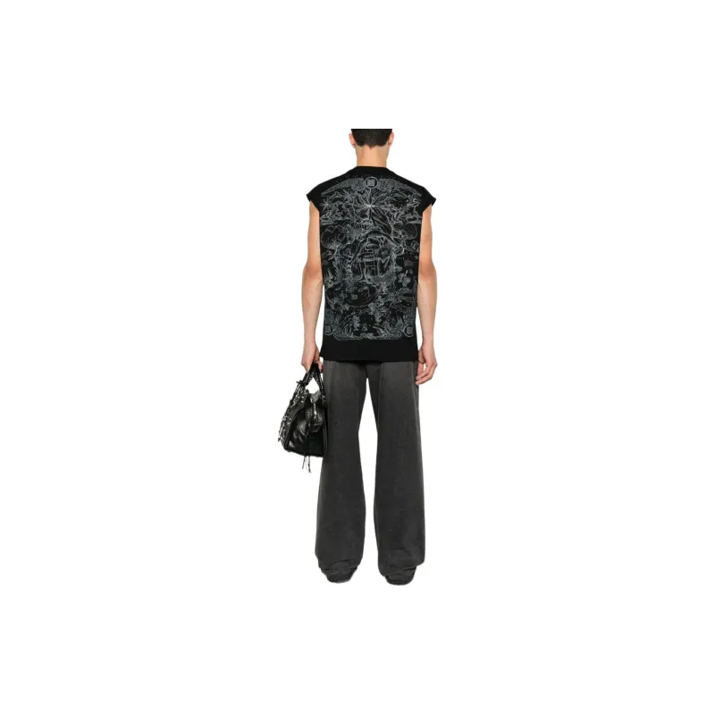Givenchy Sketch print Tank Top-2