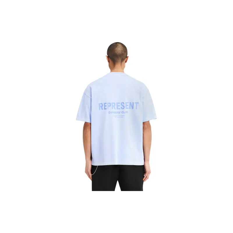 REPRESENT T-Shirts Men Blue-3