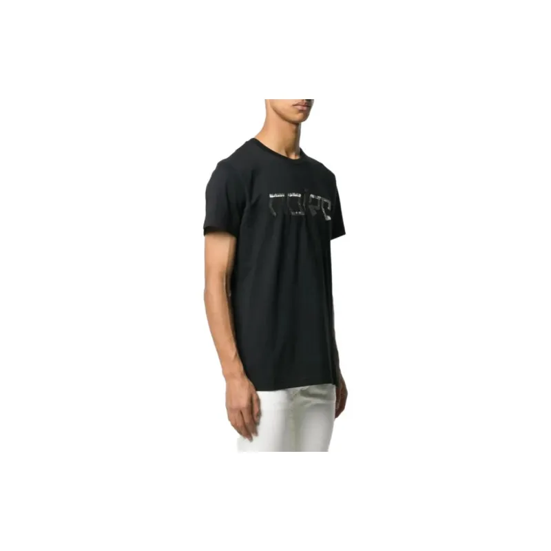DIESEL T Shirts Men Black-1