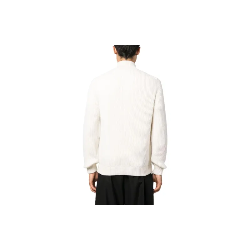 FEDELI Ribbed Cashmere Cardigan-2