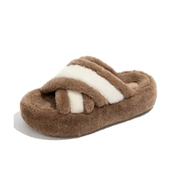 TUOPIN PVC Polyvinyl Chloride Slide Slippers Women's