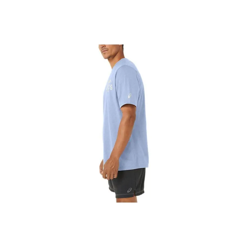 Asics FUJI 1977 TEE T-Shirts Men Blue-2