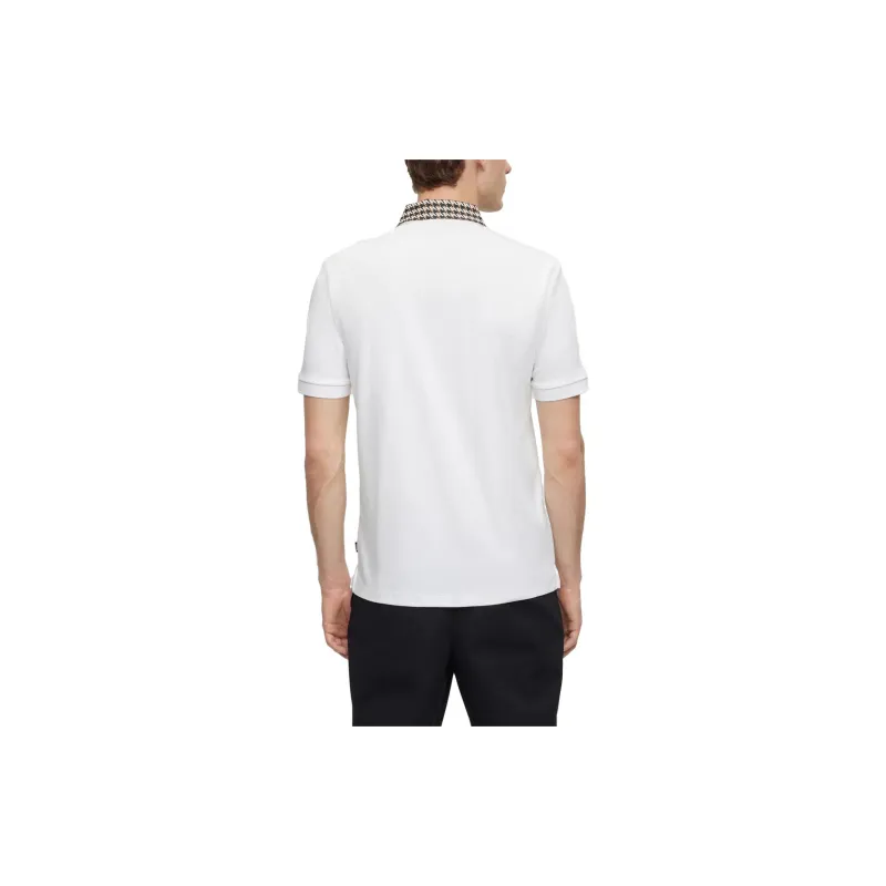HUGO BOSS Pullover Short Sleeved Polo Shirt Men's White-3