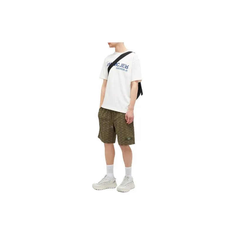 Moncler Casual Shorts Men's Green-2
