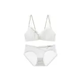 White Bra and Underpants Set