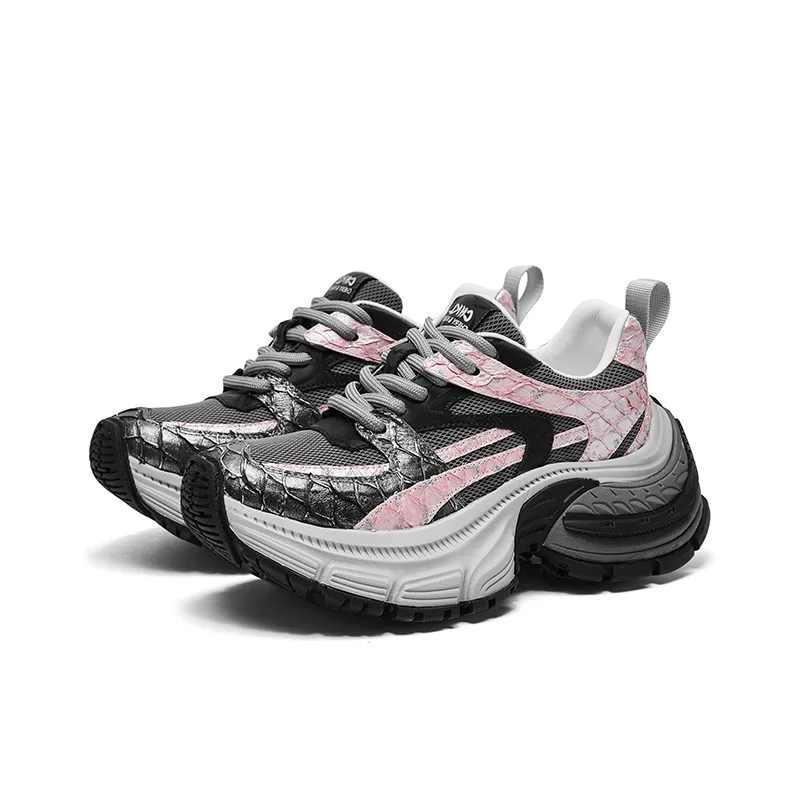 CHERYKALLY Low-Top Chunky Sneakers Women's-1
