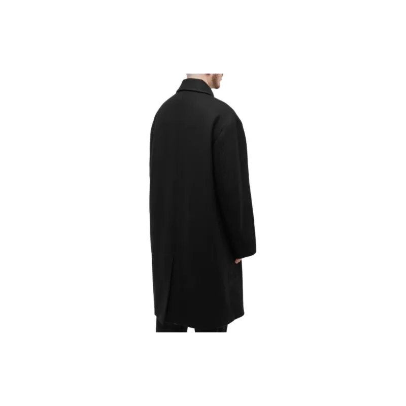 DRIES VAN NOTEN Loose Fit Wool Heavy Coat-2