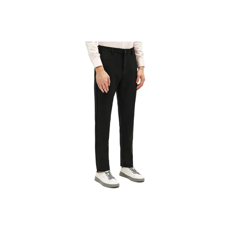 EDENBO Casual Pants Men Black-1