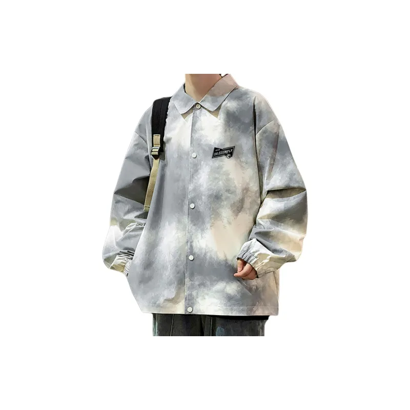 RED DRAGONFLY Jackets & Coats Unisex Beige Gray-2