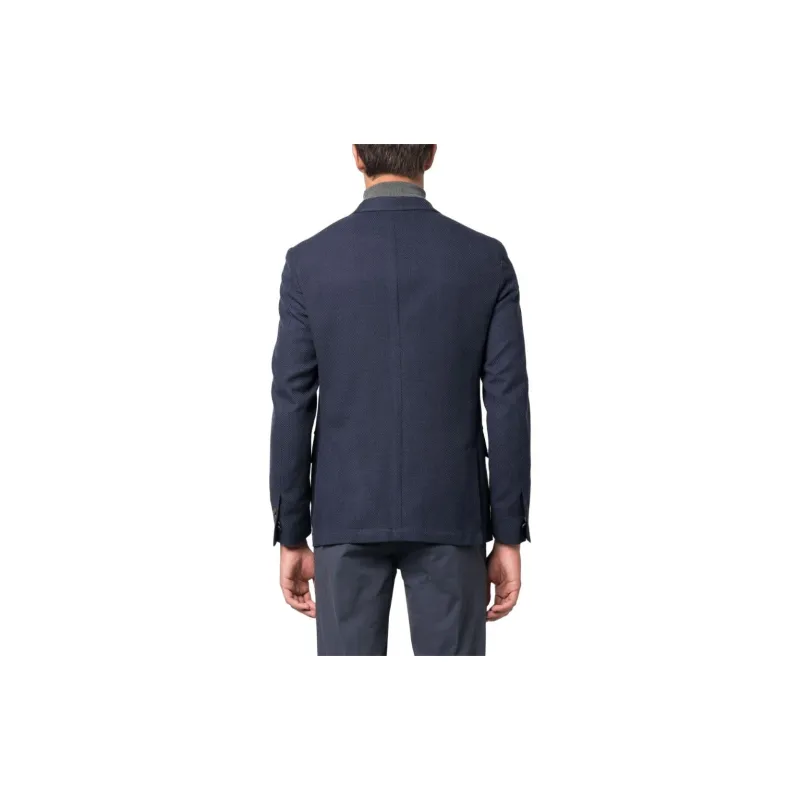 Corneliani Single breasted Knitted Blazer-2