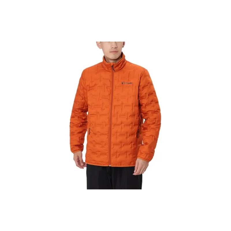 Columbia Delta Ridge Down Jackets Men Orange-3