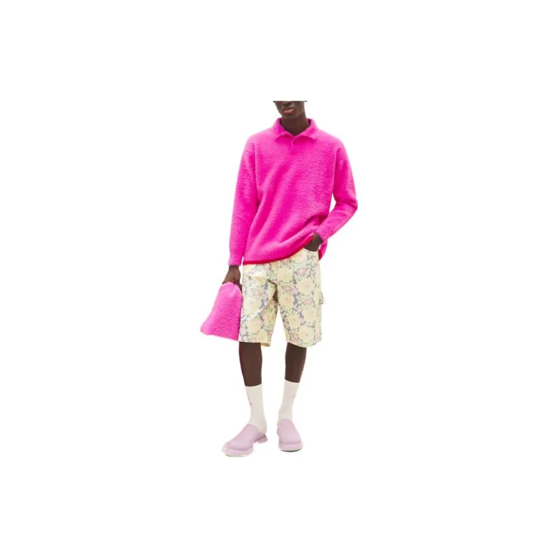 Jacquemus Le Polo Neve Fluffy Longsleeve Polo-1
