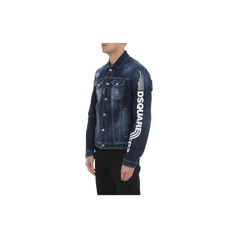 DSQUARED 2 Denim Jacket Men's Blue-1