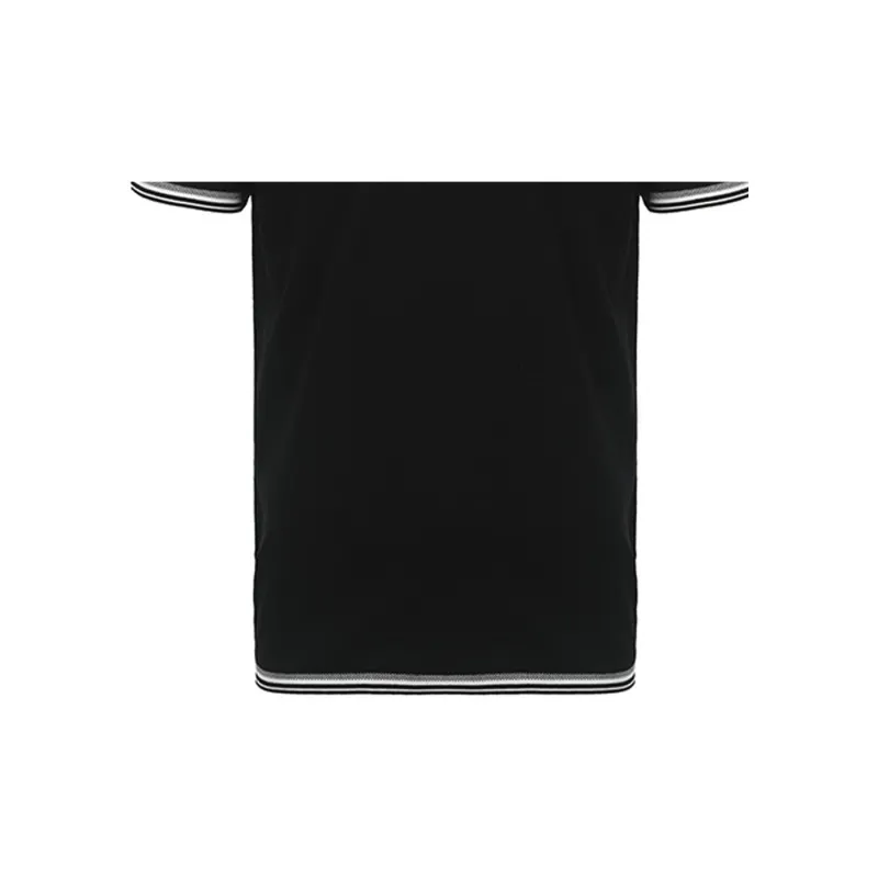 EMPORIO ARMANI Logo Embroidered Short Sleeved Polo Shirt-4