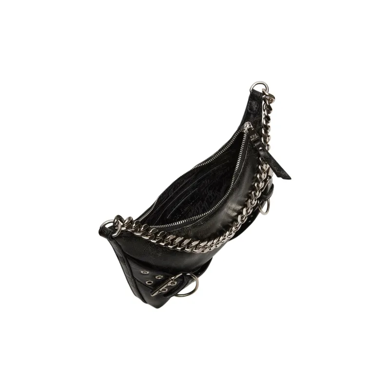 STEVE MADDEN Synthetic Material Shoulder Bag Handbag Shoulder Bag Women's Black-3