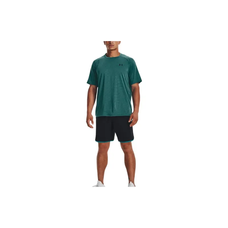 Under Armour Tech T Shirts Men Dark Green-2