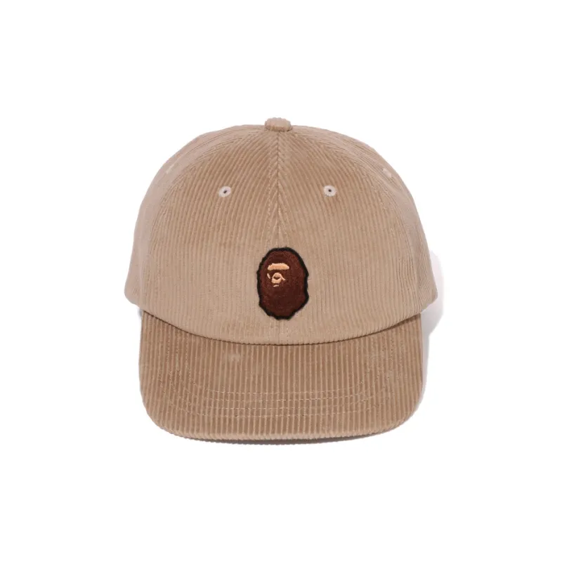 A BATHING APE ® Ape Head Corduroy Cap-1