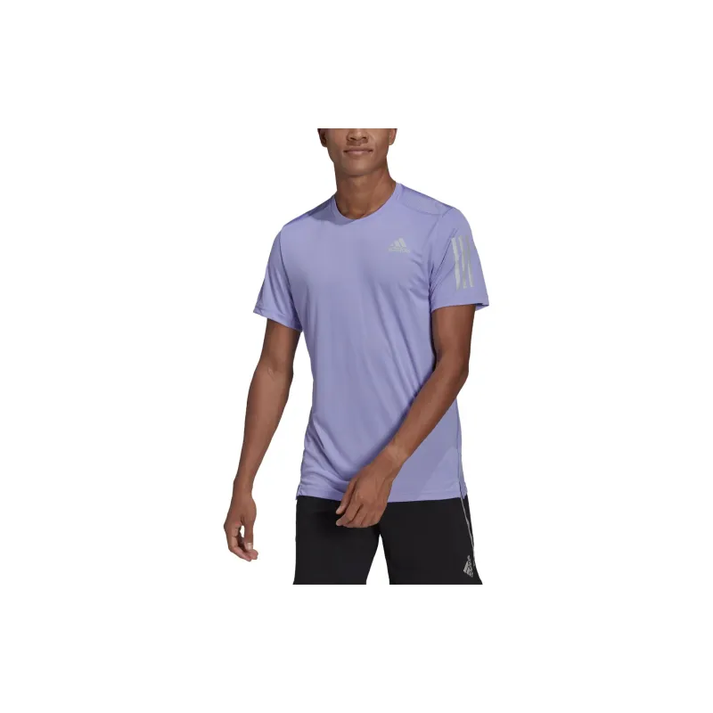 Adidas T Shirts Men Purple-1