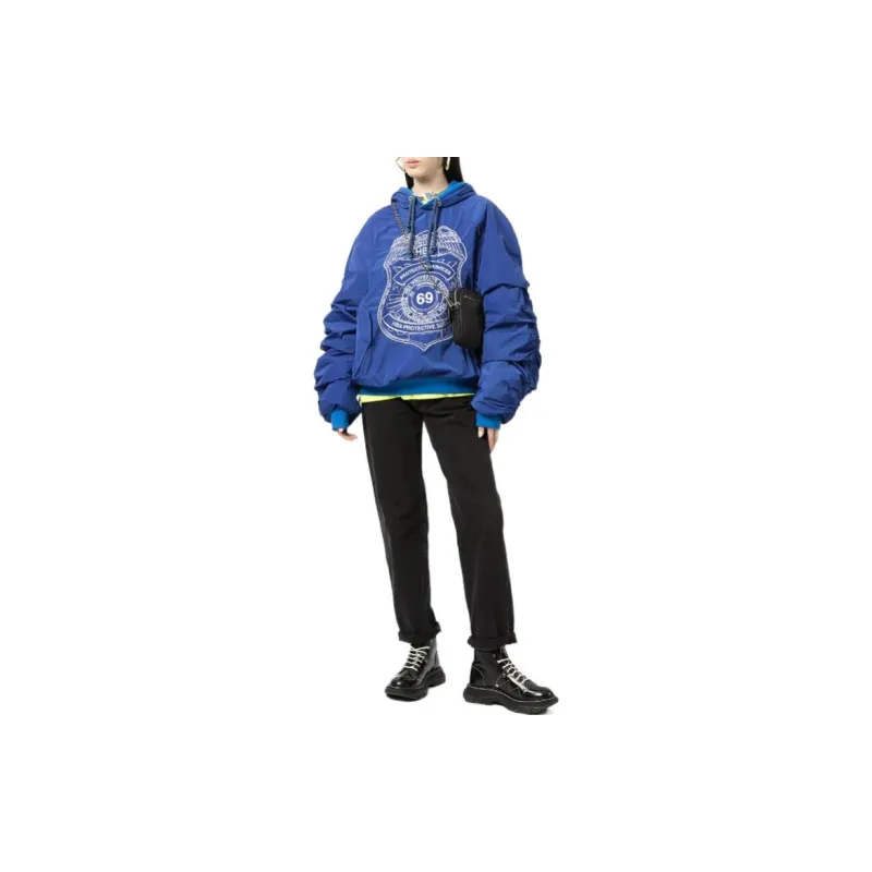 Hood By Air Sweatshirts Unisex Blue-2