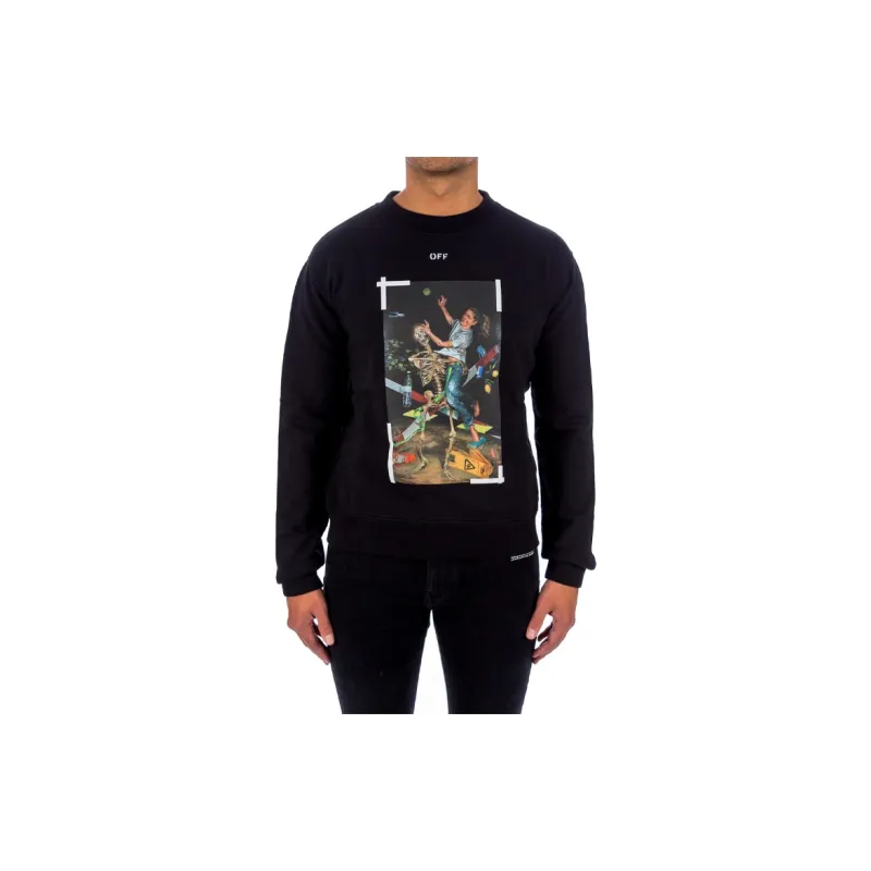 OFF WHITE FW20 Sweatshirts Men Black-1