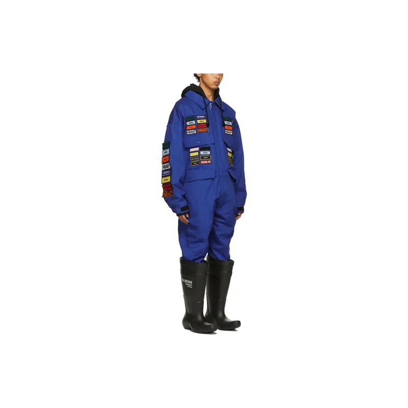 Hood By Air Jumpsuits Men Blue-4