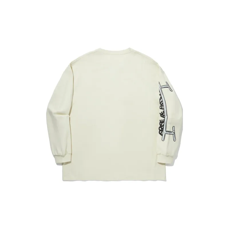 LiNing T Shirt Unisex Creamy Yellow-1