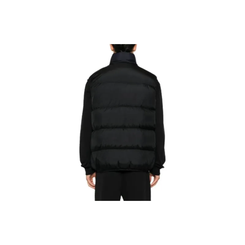 Moncler Almaz Logo Patch Zip-Up Vest-2