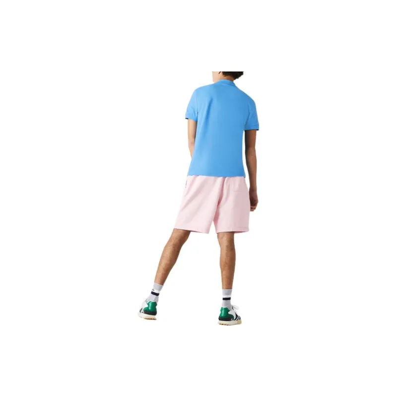 LACOSTE SS22 Fitted Shorts Summer Men's Pink-3