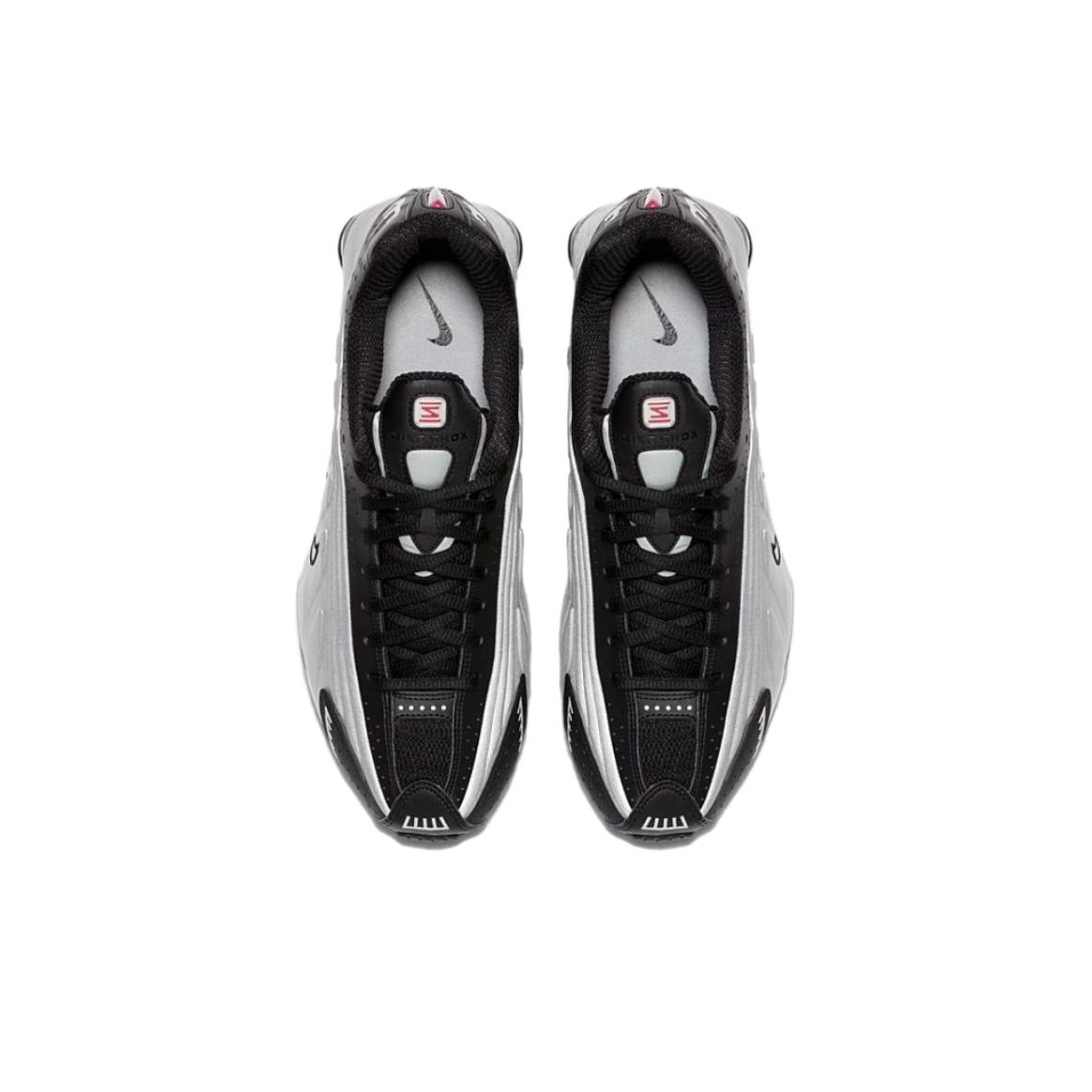 Nike Shox R4 Black Metallic Silver 2024 - POIZON