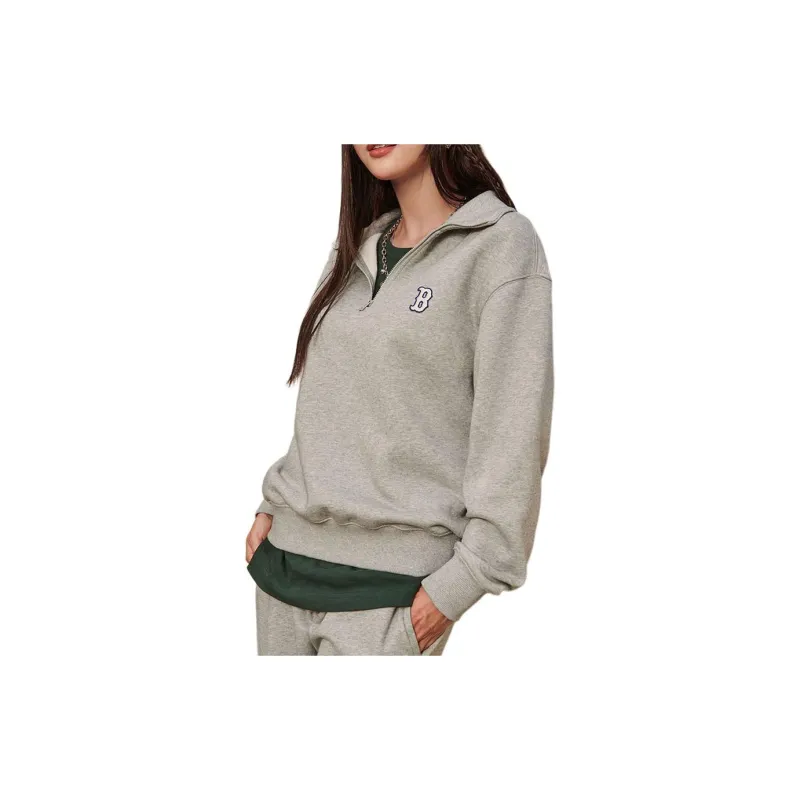 MLB FW23 Sweatshirt Unisex Heather Gray-2
