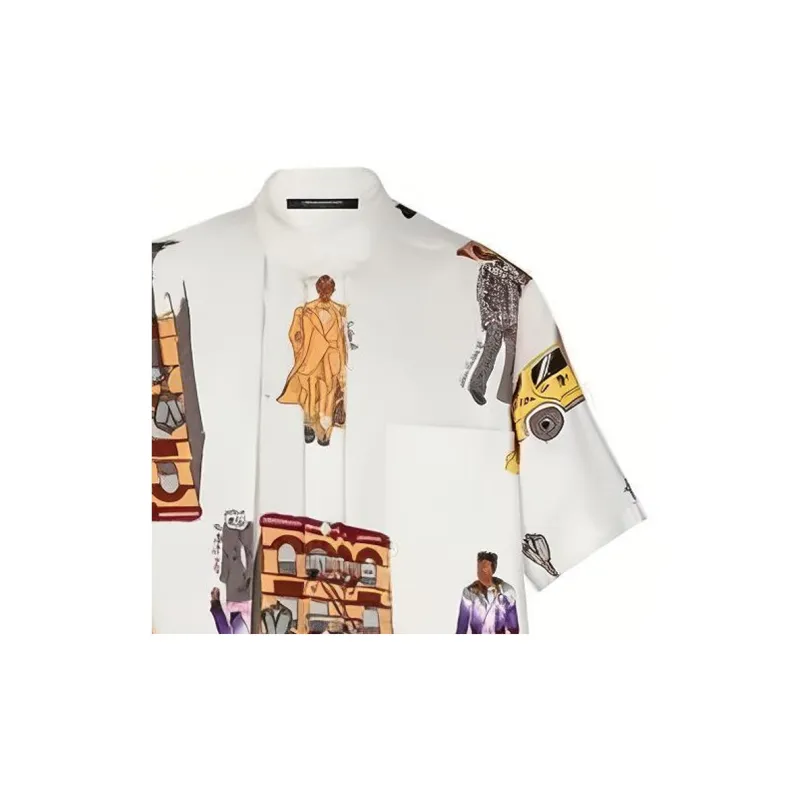 LOUIS VUITTON Shirt Men's White-1