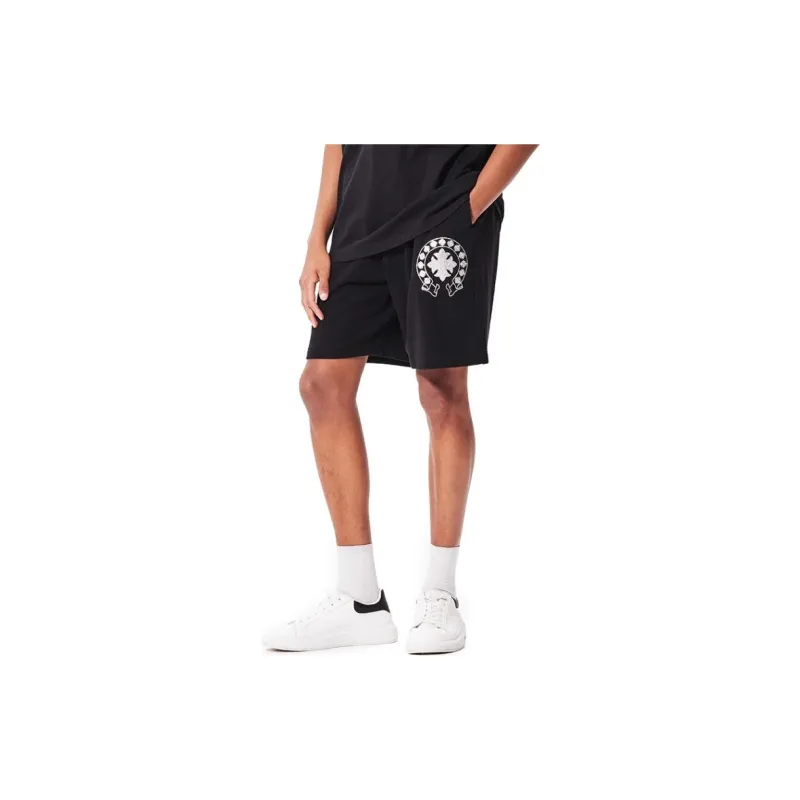Ed Hardy FW24 Casual Shorts Men's Black-4
