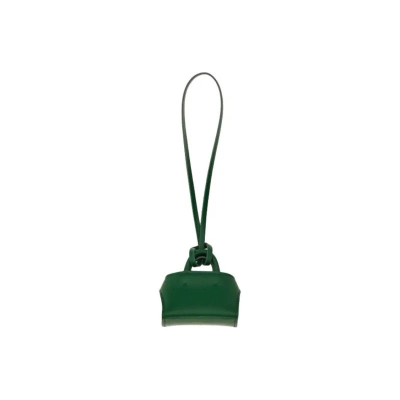 FERRAGAMO Calfskin Pendant Bag Accessories Mini Women's Forest Green-1