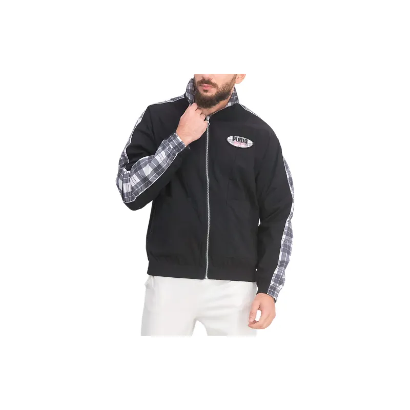 PUMA Jackets Men Black-4