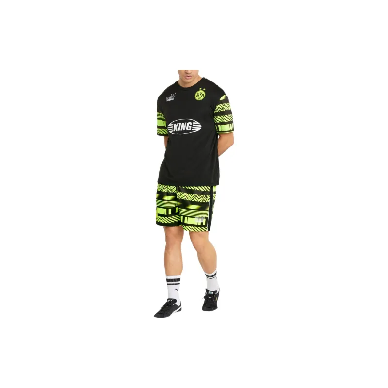 PUMA Soccer Bottoms Men Black-2