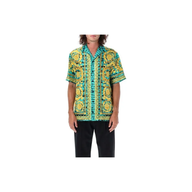 VERSACE Barocco Silk Shirt-2