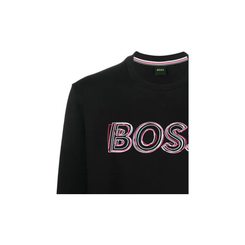 HUGO BOSS Sweatshirt Men's Black-4