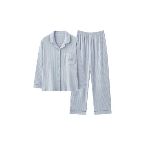 William Pajama Set Men's Light Blue