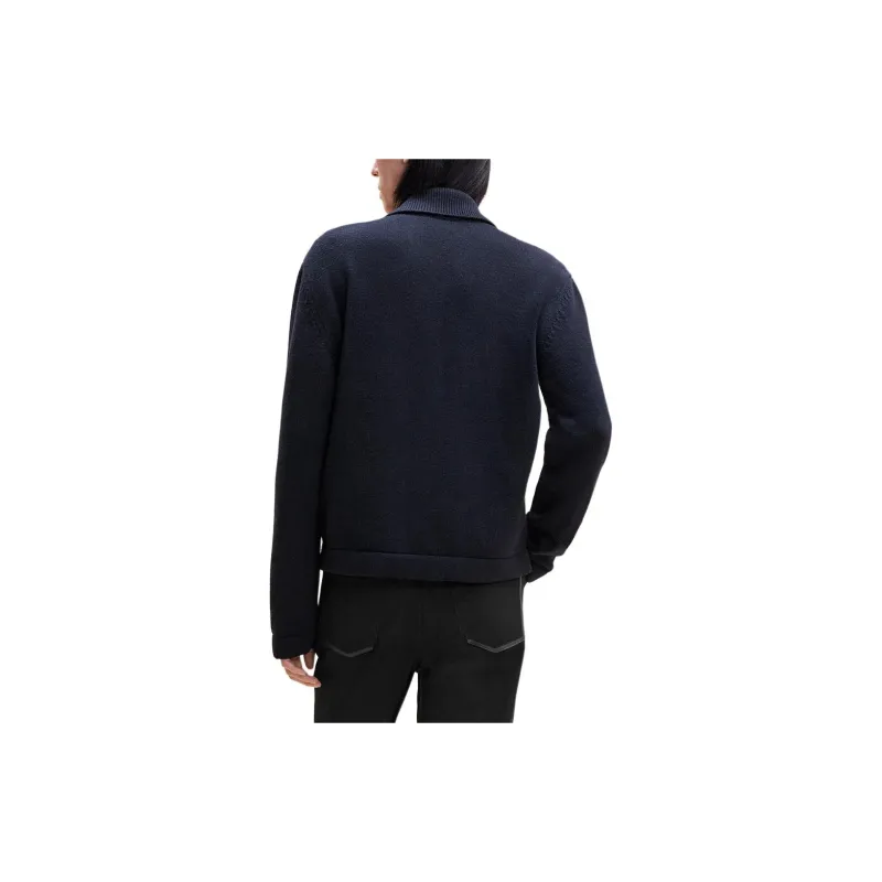 HERMES Leather Jacket Men's Ocean-2