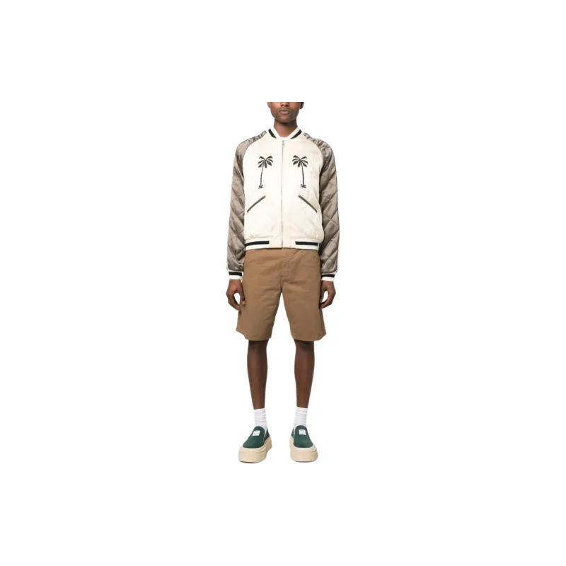 PALM ANGELS Upsidedown Palm Sukajan Jacket-4