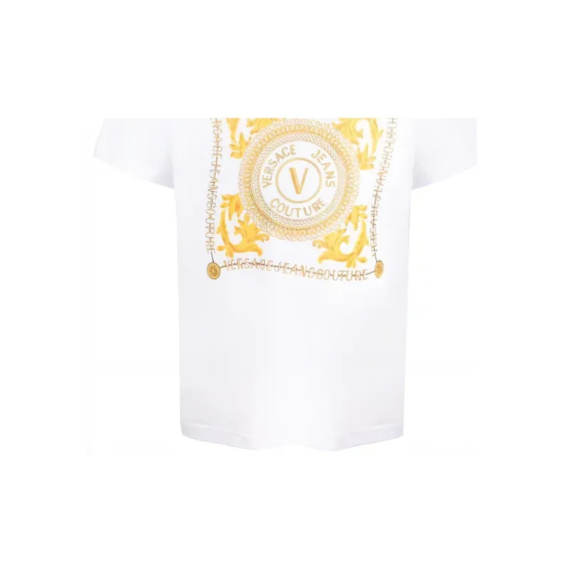 VERSACE JEANS Logo Printed Crewneck T Shirt-5